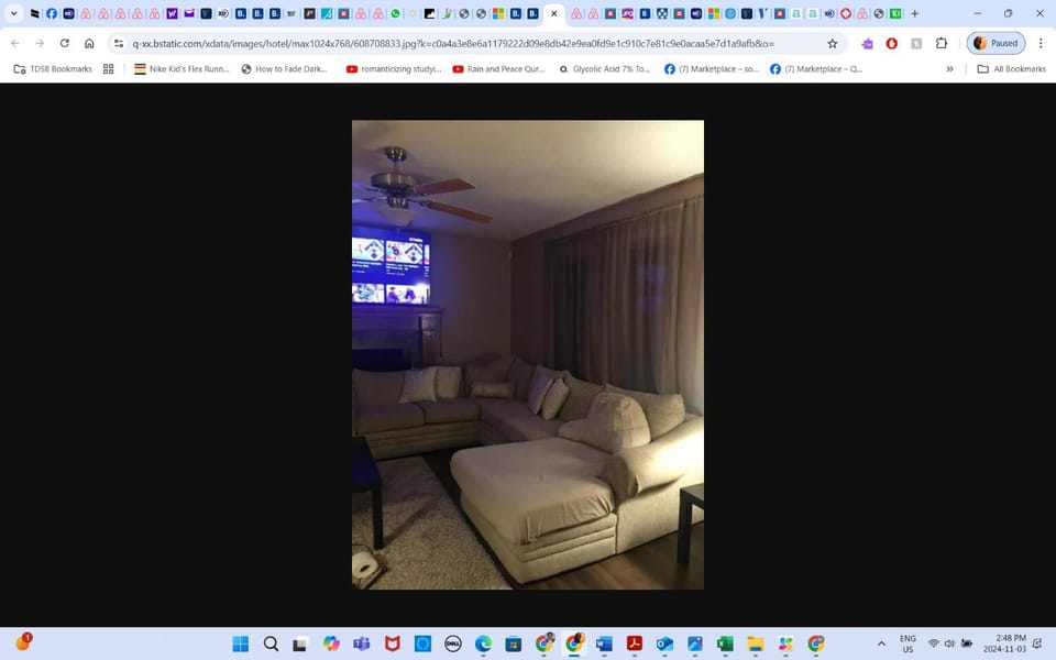 Room # 2 sleep 4 Arrangement Bed and Breakfast in Edmonton