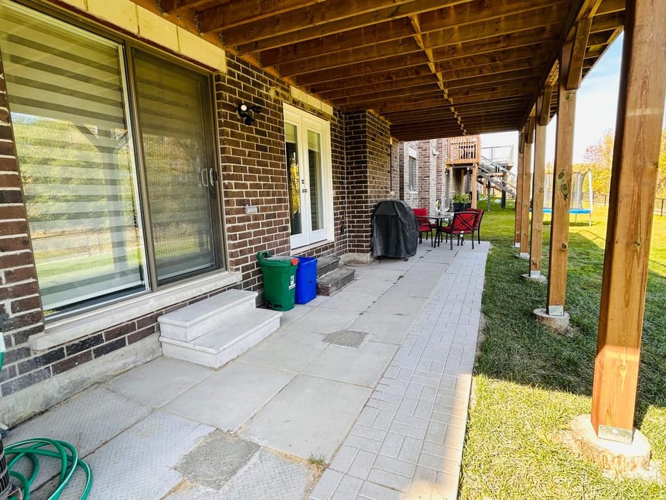 Patio, Garden view