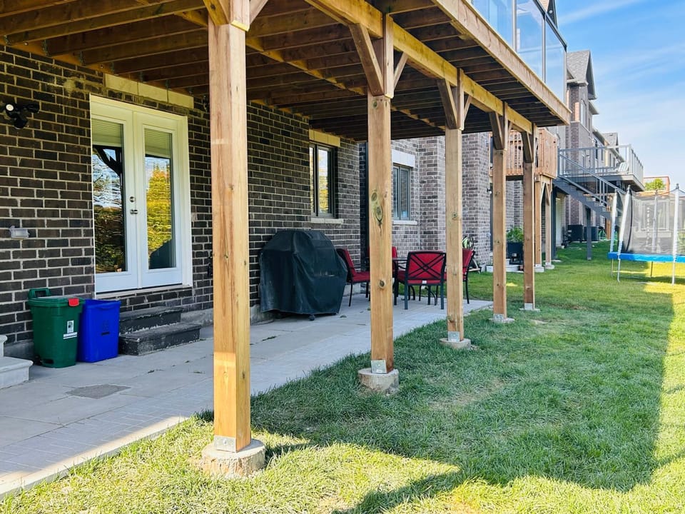 Property building, Patio