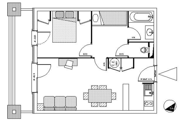 Résidence Le Clos Vanoise - Appartement 2 pièces coin montagne - 6 personnes MAE-4471 Apartment in Auvergne-Rhône-Alpes