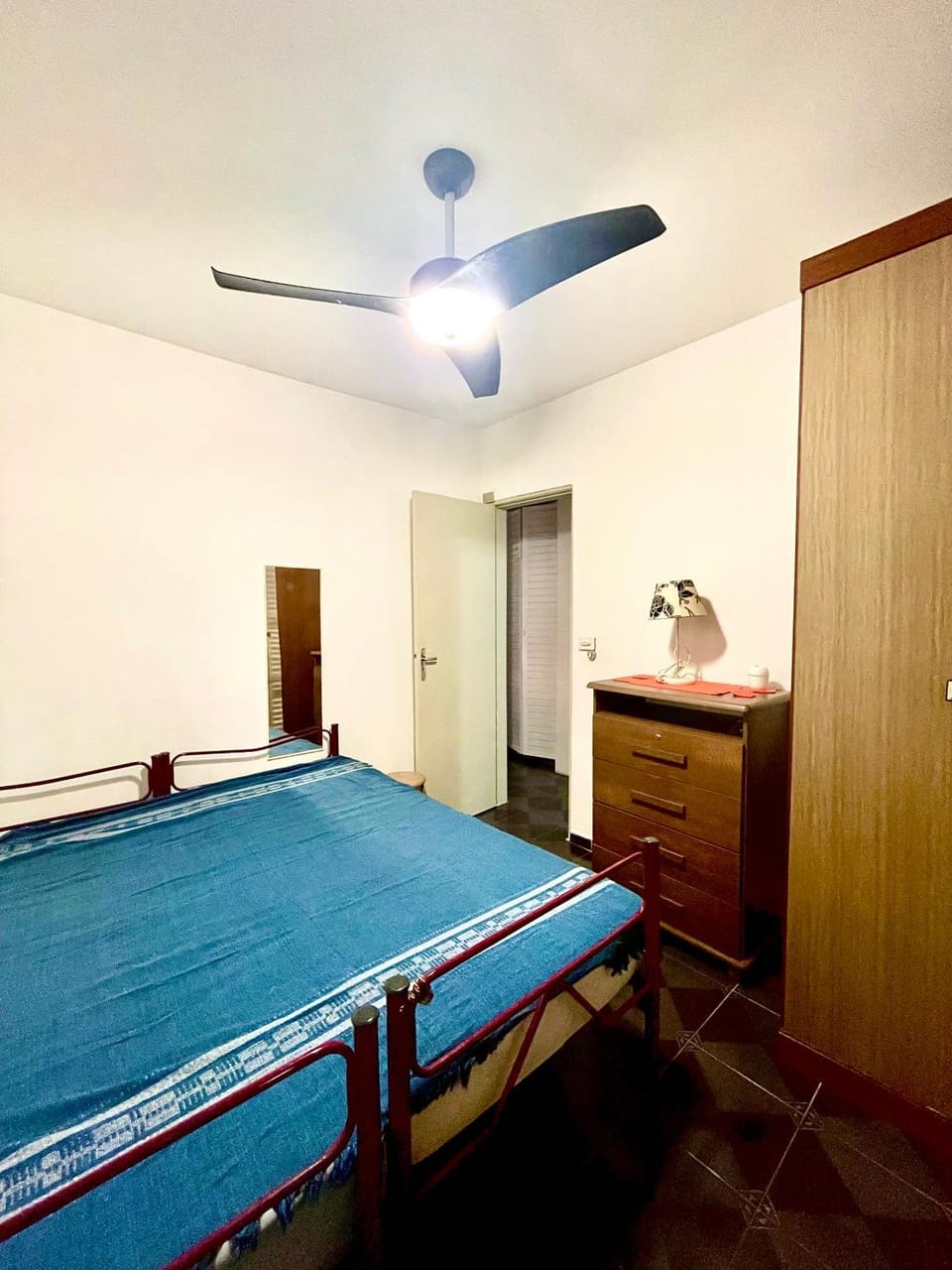 Apartamento 412B com varanda e vista Apartment in Santos