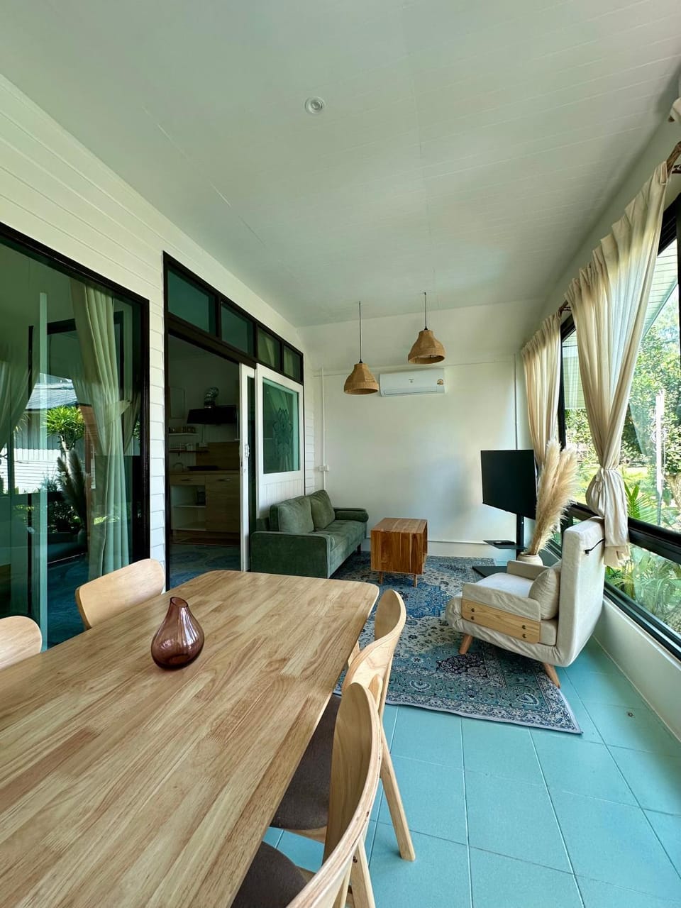 Balcony/Terrace, Living room, Seating area, Dining area