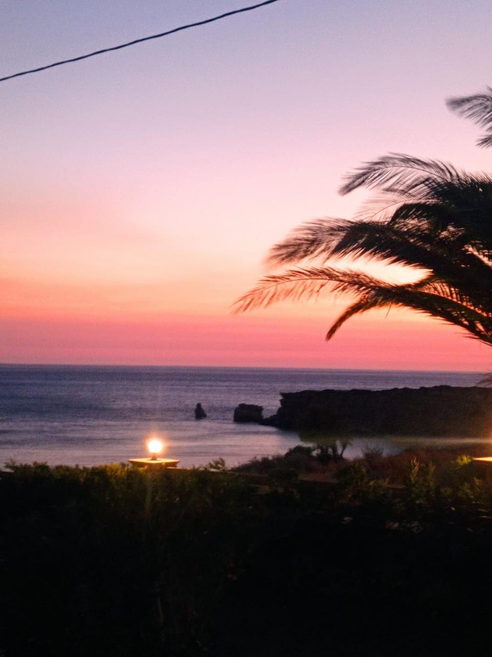 Sea view, Sunset