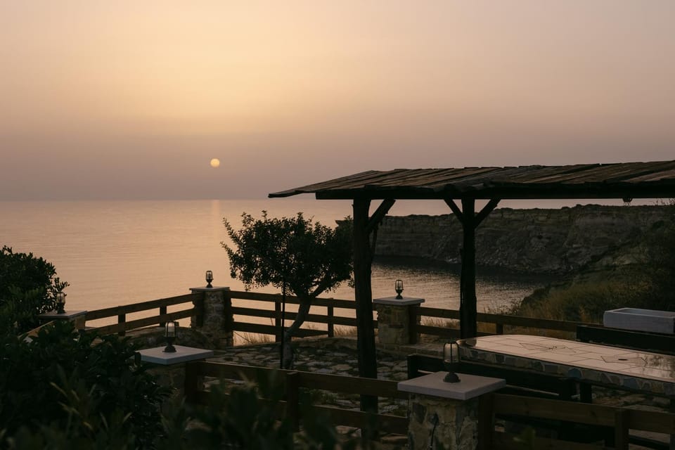 Seating area, Sea view, Sunset