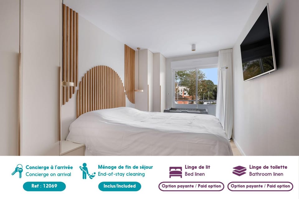 Appartement de standing en front de mer, pour 4 Apartment in La Baule-Escoublac