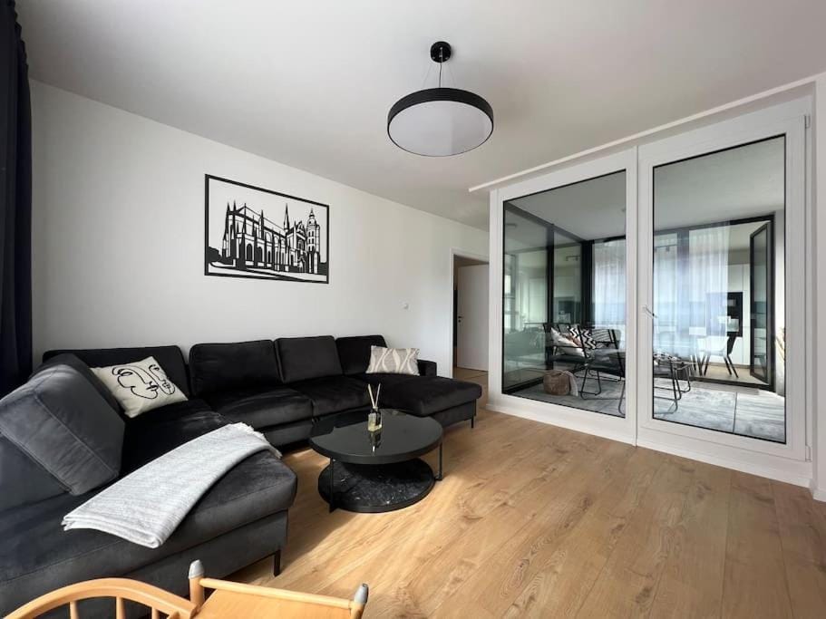 3BR Stadium Getaway - Parking Apartment in Bratislava