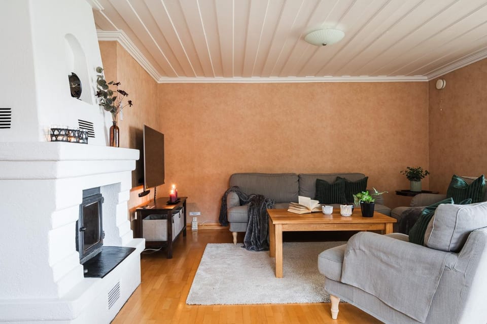 TV and multimedia, Living room, fireplace