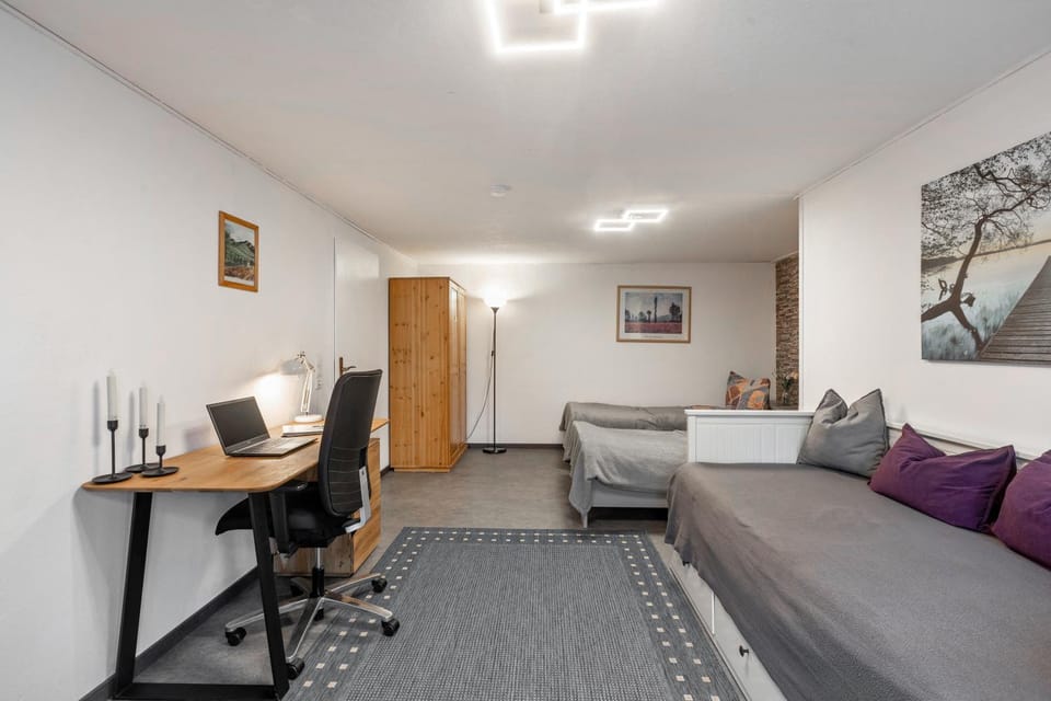 Living room, Bedroom