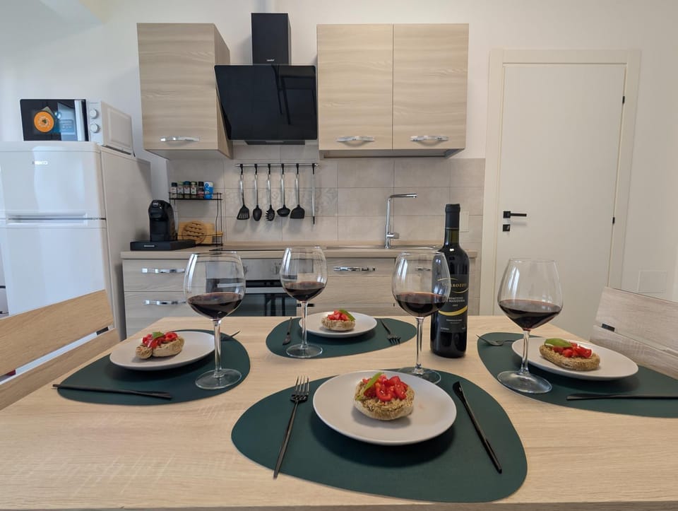 Kitchen or kitchenette, stove, kitchen