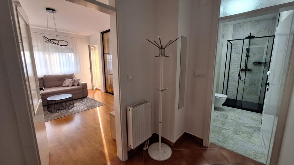 Bathroom, Living room