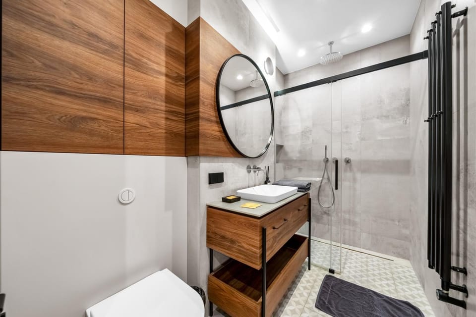 Shower, Bathroom, towels