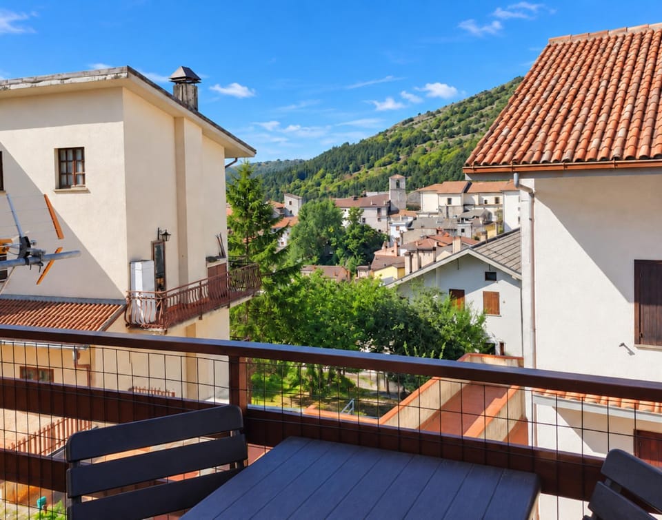 Property building, Day, Natural landscape, View (from property/room), Balcony/Terrace, Mountain view