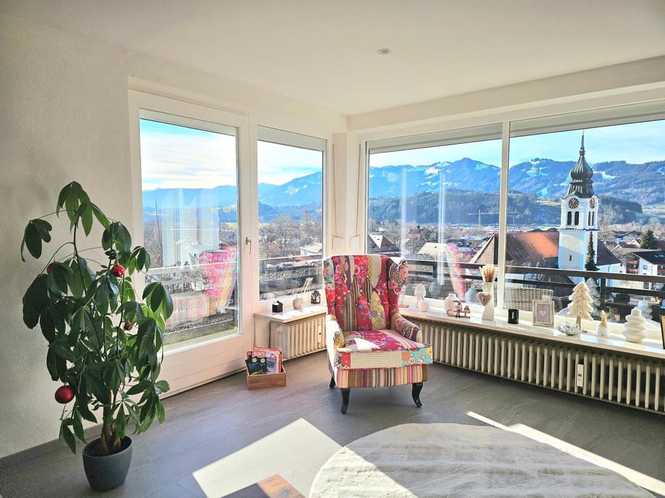 View (from property/room), Seating area, Mountain view