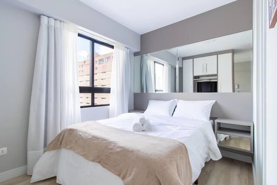Studio no coração de Curitiba, ao lado do Shopping Apartment in Curitiba