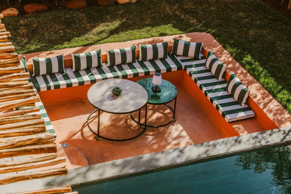 Patio, Garden, Garden, Balcony/Terrace, Pool view, Swimming pool