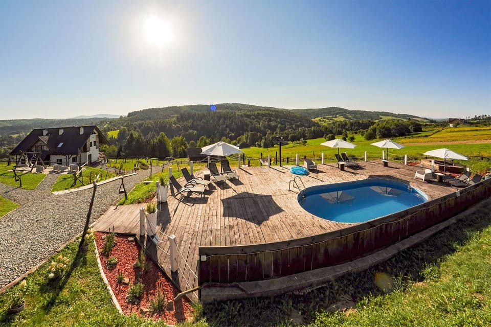 Day, Natural landscape, Garden, Mountain view, Pool view, Swimming pool, Swimming pool, sunbed