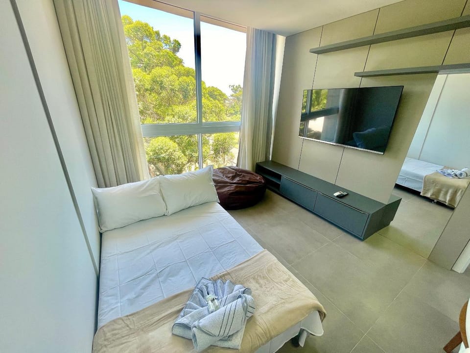 Bed, Living room