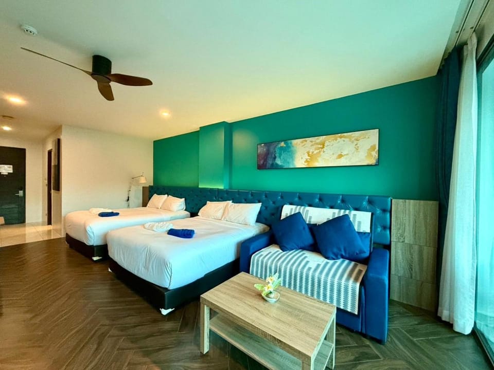 Deluxe Twin Bed Apartment by Renttini Apartment in Kamala