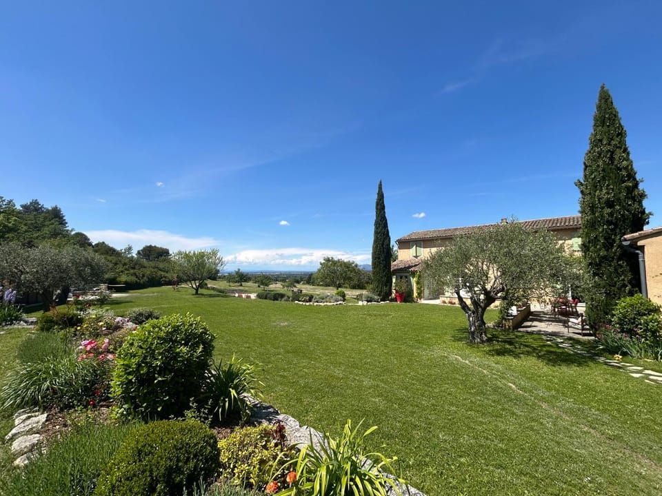 Property building, Natural landscape, Garden, Garden view