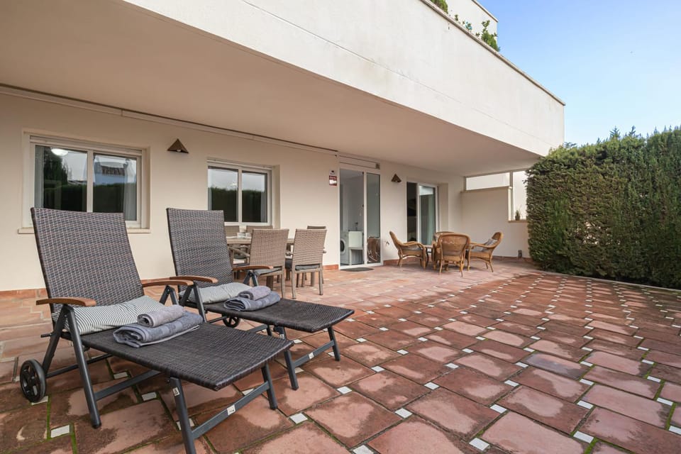 Day, Garden, Garden, Solarium, Balcony/Terrace, Balcony/Terrace, Dining area, Garden view, sunbed