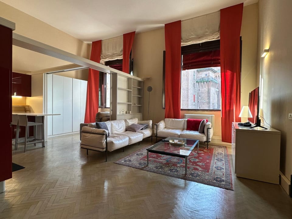 Living room, City view