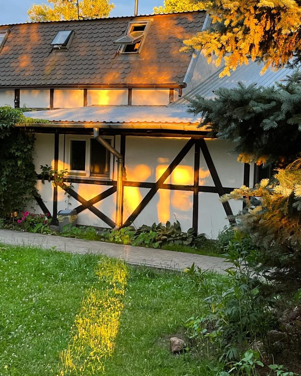 Property building, Garden view