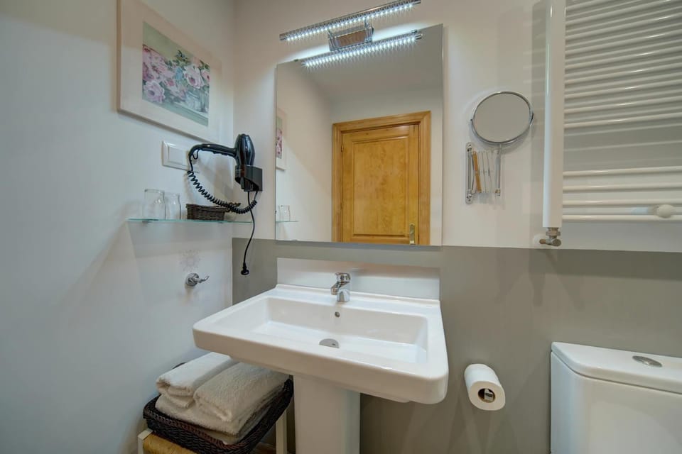 Shower, Bathroom, hair dryier