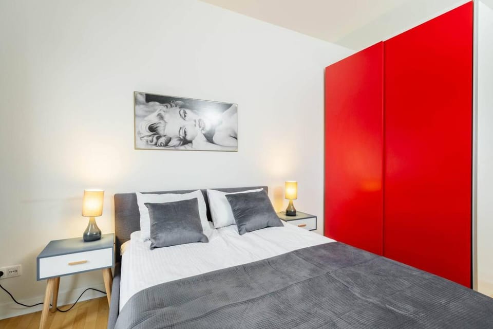 Urban Blue 2 Bedroom Apartment Wola Apartment in Warsaw
