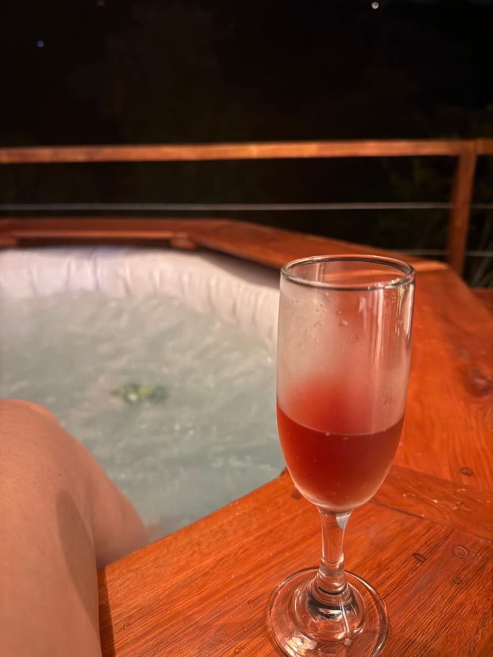Night, Hot Tub