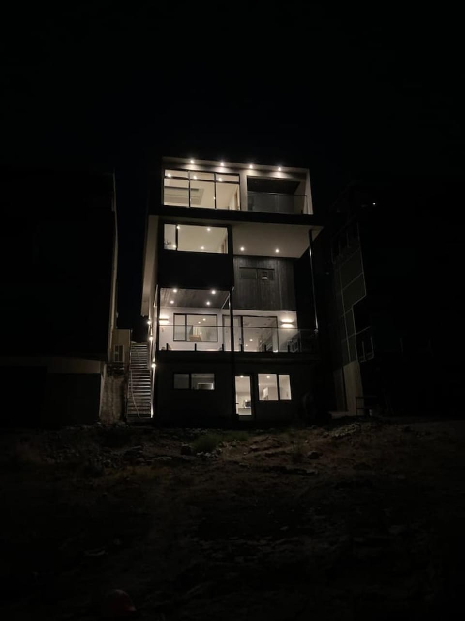 Property building, Night