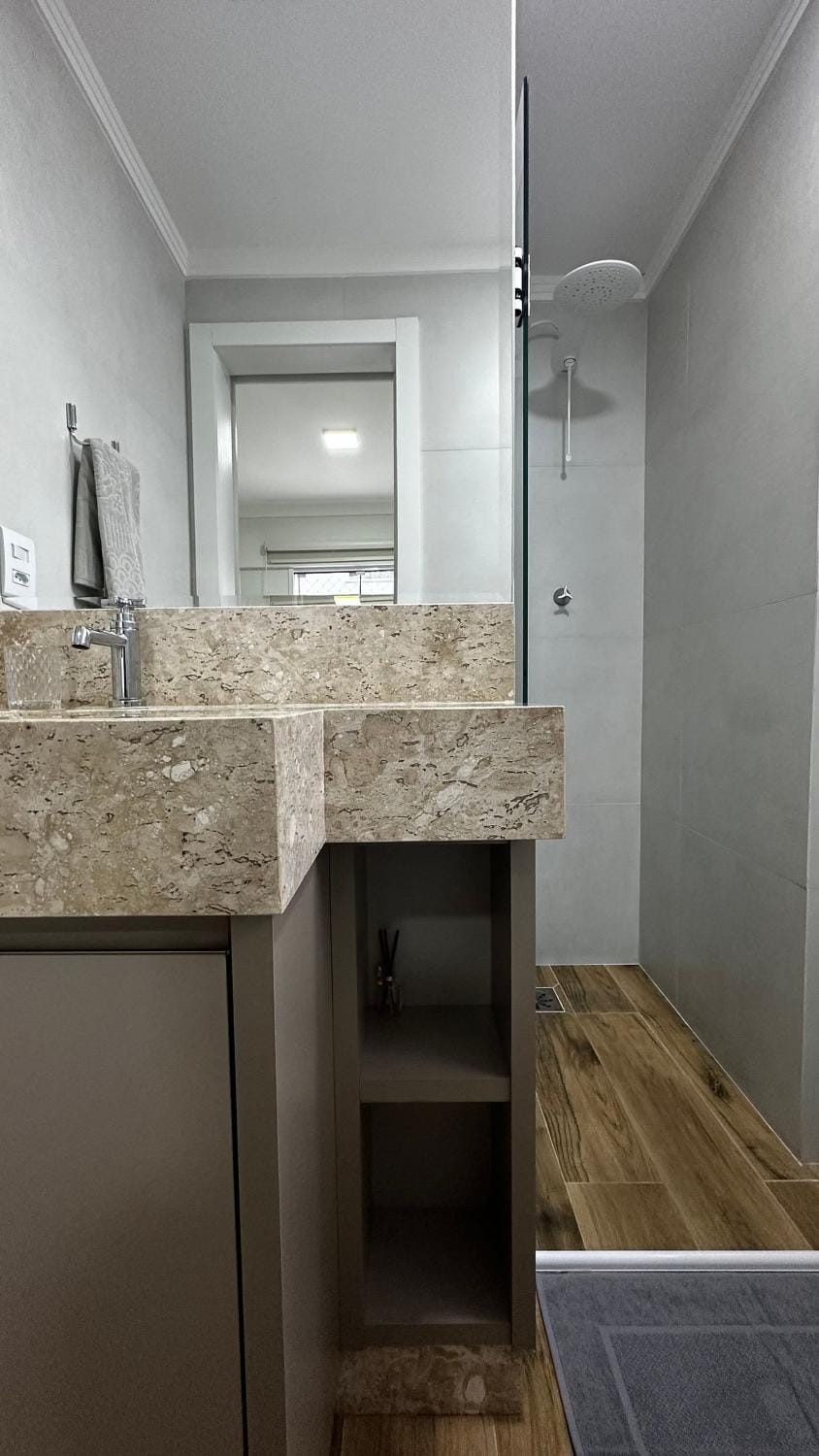 MS05- 2 Quartos| Quadra Mar| Tela Proteção| Centro Apartment in Camboriú