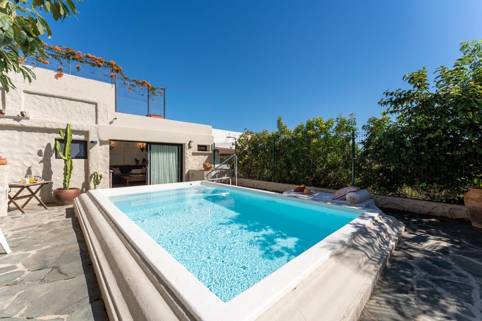 Natural landscape, Swimming pool, sunbed