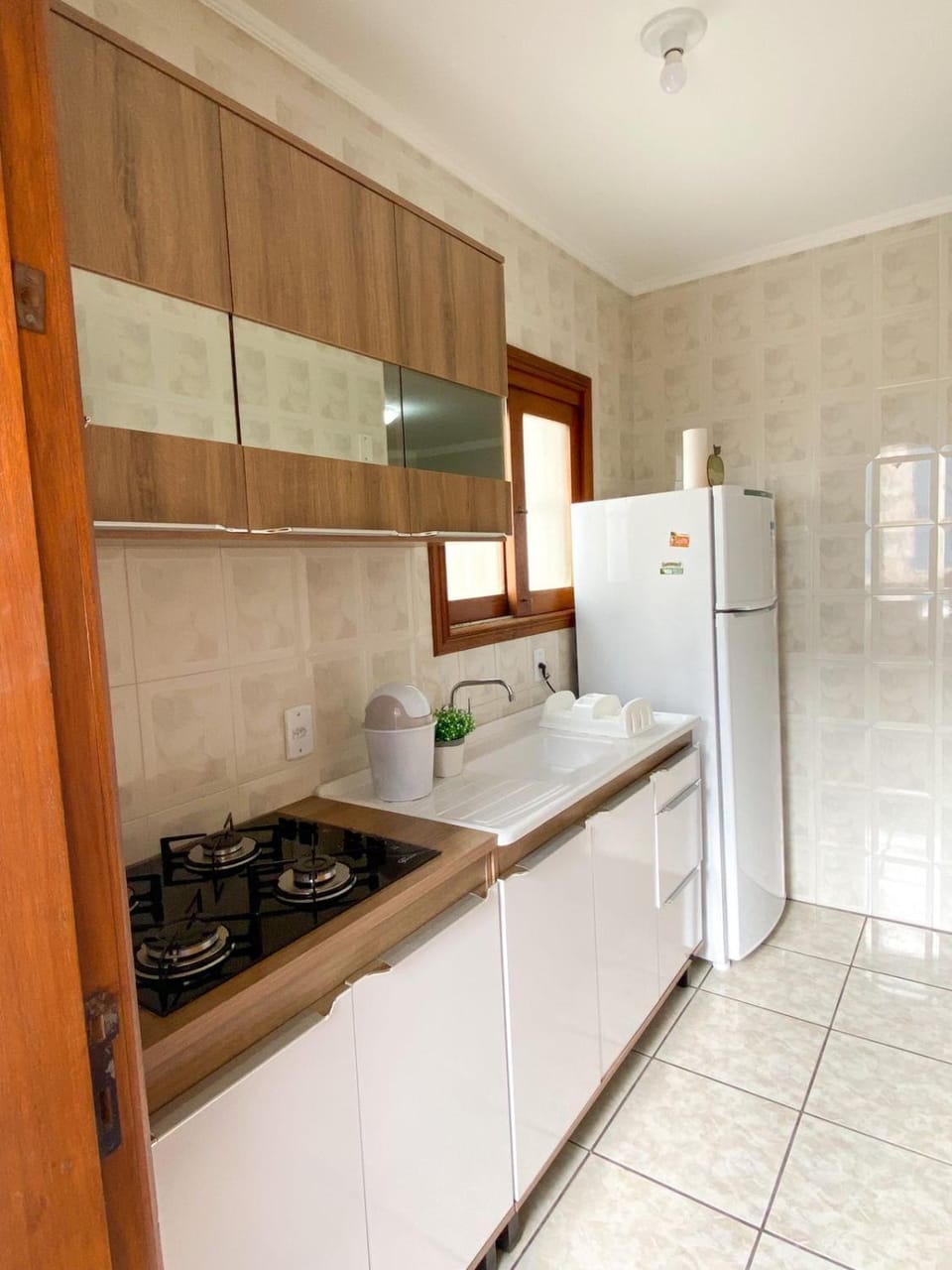 AP aconchegante há uma quadra do mar Apartment in State of Rio Grande do Sul