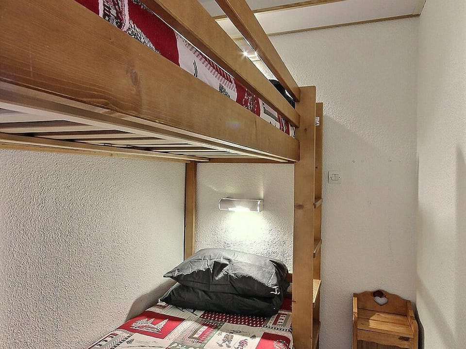 Studio cabine à Belle Plagne, 4 personnes, terrasse vue sud-ouest - FR-1-455-260 Cabin in Mâcot-la-Plagne