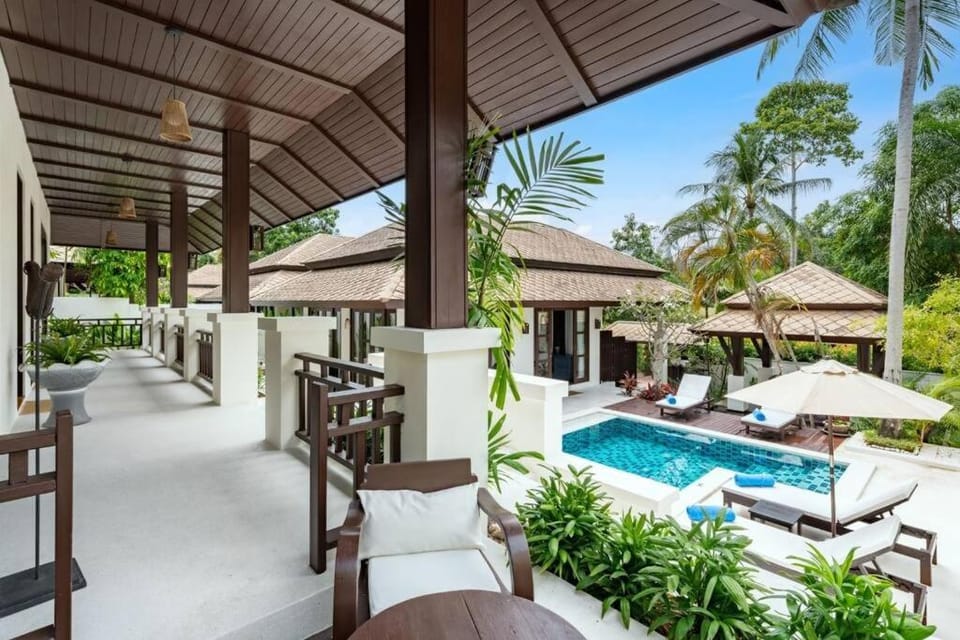 Renovated Luxury 3 Bed Pool Villa Kirikayan Maenam Koh Samui Villa in Ko Samui