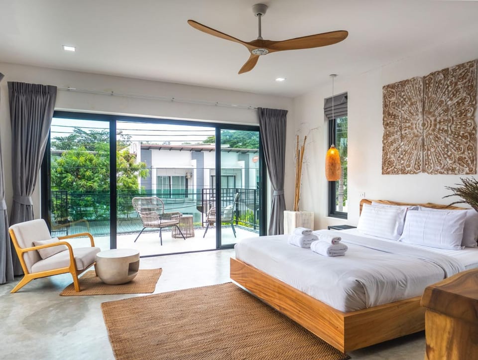 Tropical Oasis Villa Wai Walk to Fishermans Villa in Ko Samui