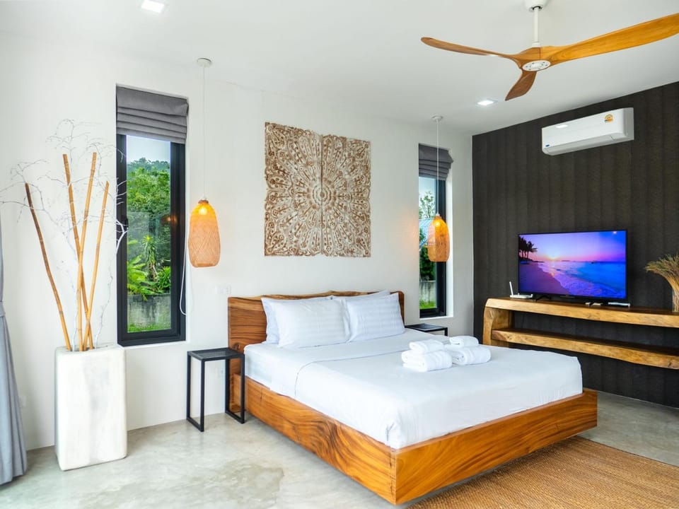 Tropical Oasis Villa Wai Walk to Fishermans Villa in Ko Samui