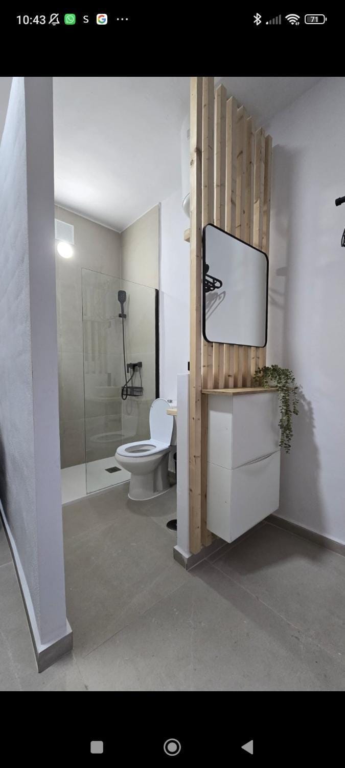 Bathroom, Living room