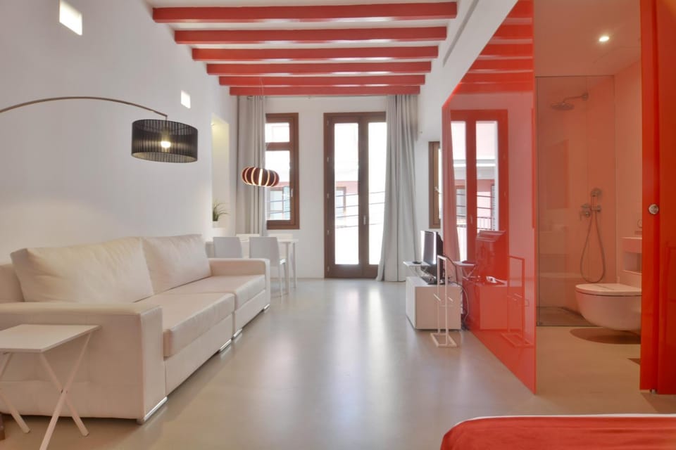 Toilet, Bathroom, Living room, Seating area