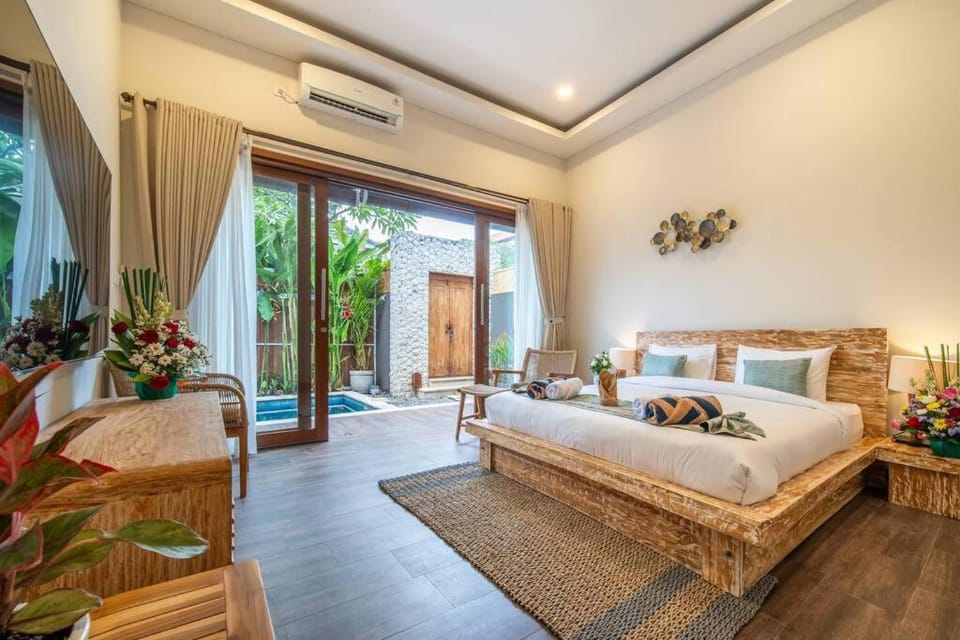 Arts Cherry Villa Satu Two-Bedroom with Private Pool Kuta Villa in North Kuta