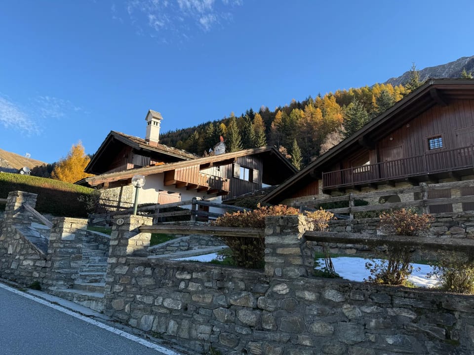 Property building, Natural landscape, Mountain view