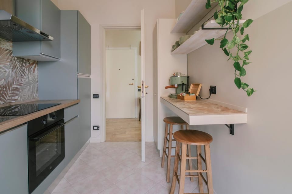 Kitchen or kitchenette, oven, stove, kitchen