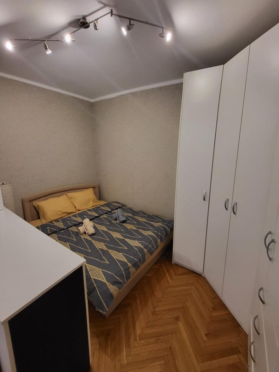 Bed, Bedroom, wardrobe