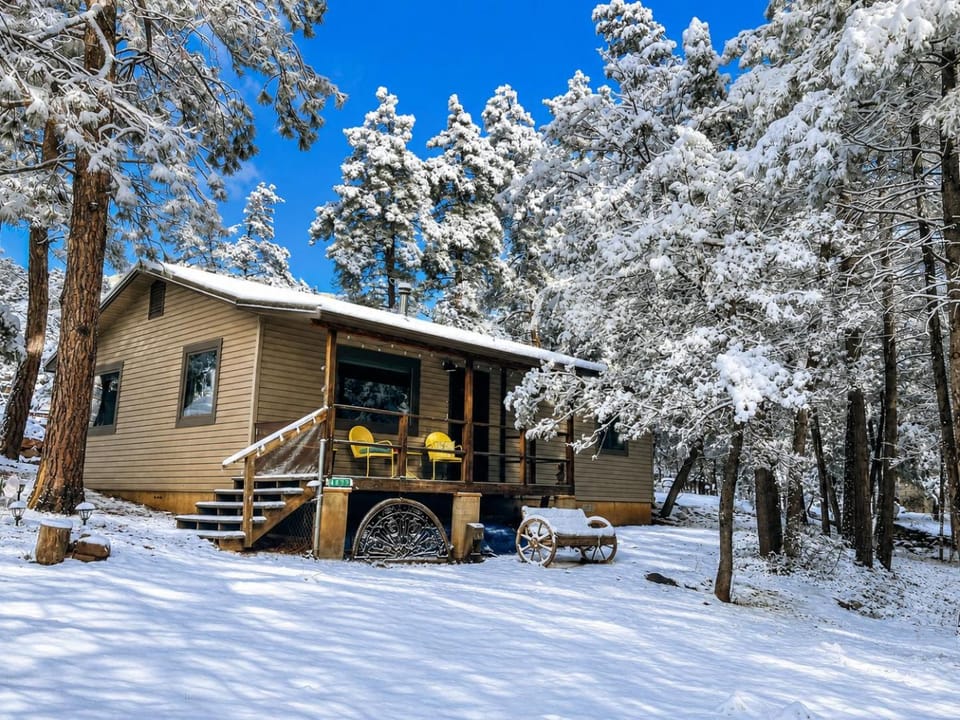 Property building, Day, Natural landscape, Winter
