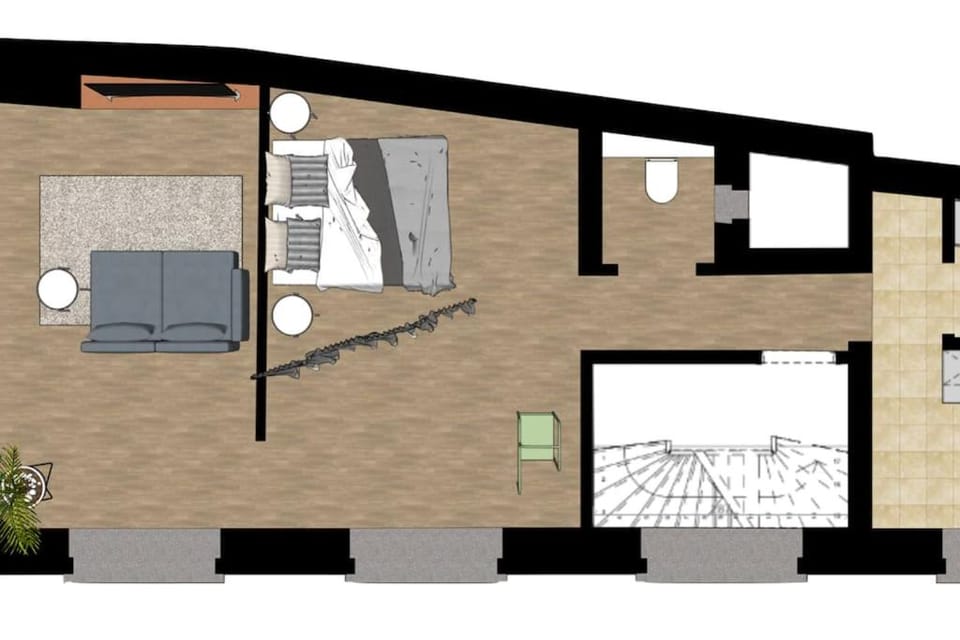 1 bedroom apartment in Liège center - 1st floor Apartment in Liège