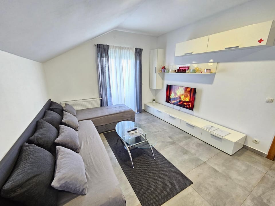 Communal lounge/ TV room, TV and multimedia, Kitchen or kitchenette, Living room, Seating area