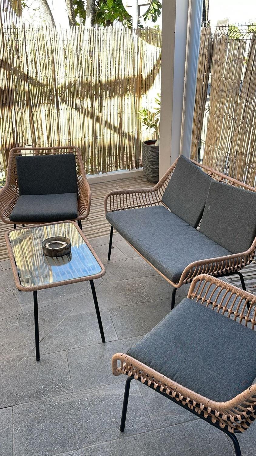 Patio, Day, Balcony/Terrace, sunbed