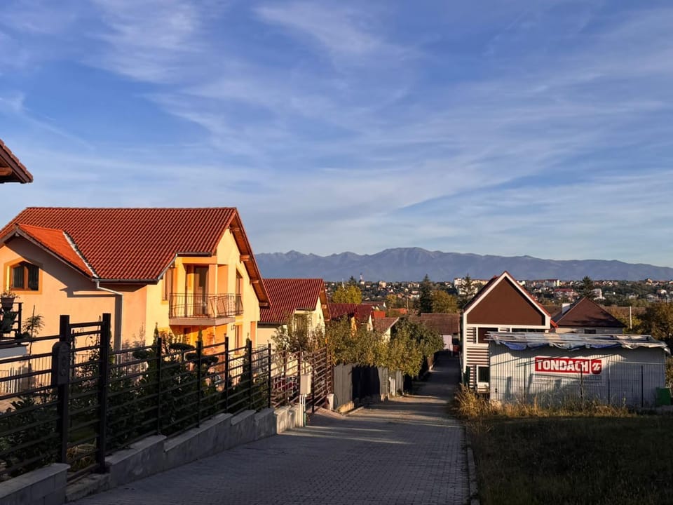 Property building, Day, Neighbourhood, Natural landscape, Mountain view, Street view, Quiet street view