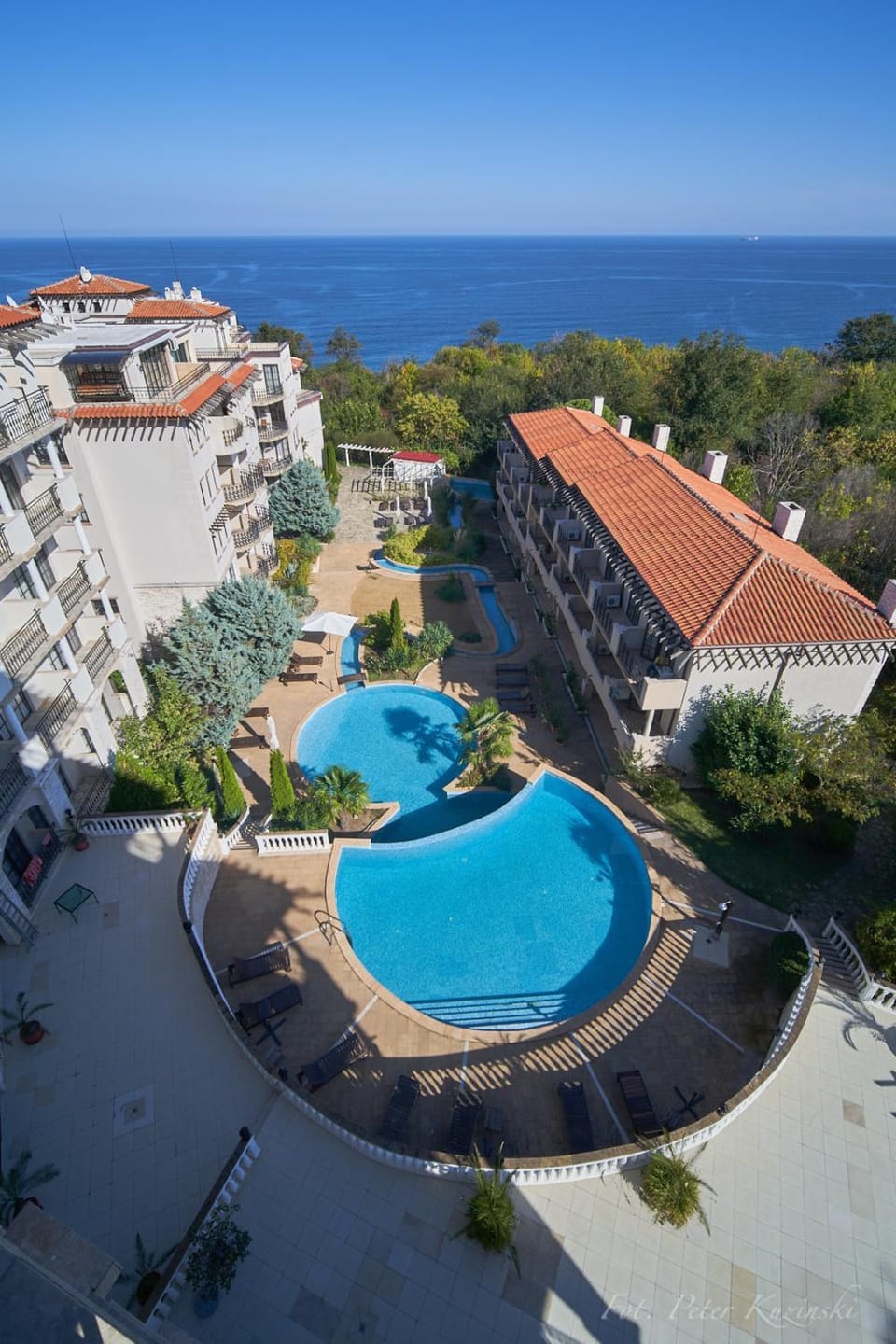 Day, Bird's eye view, Swimming pool, sunbed