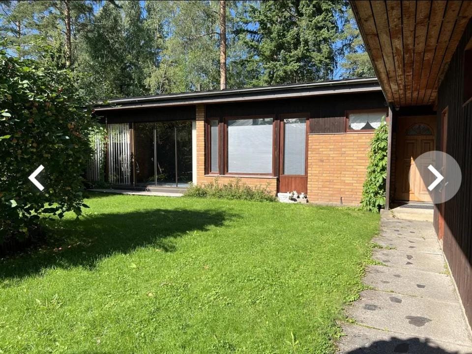Property building, Garden view